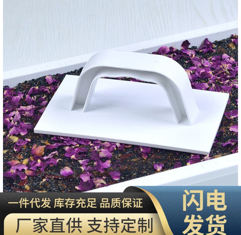 Homemade donkey-hide gelatin cake pressing board, flattening tool, compacting mold, toffee board, snowflake crisp handmade fondant pressing board tools