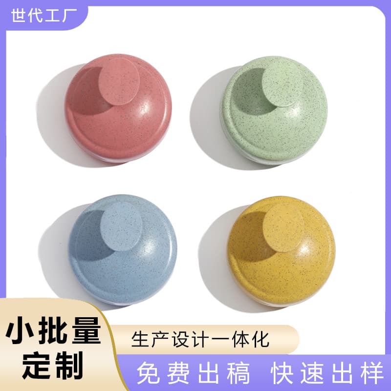 New Round Silicone Scalp Scrubber Brush, Meridian Scalp Cleansing Massage Comb, Wheat Straw Shampoo Brush Wholesale
