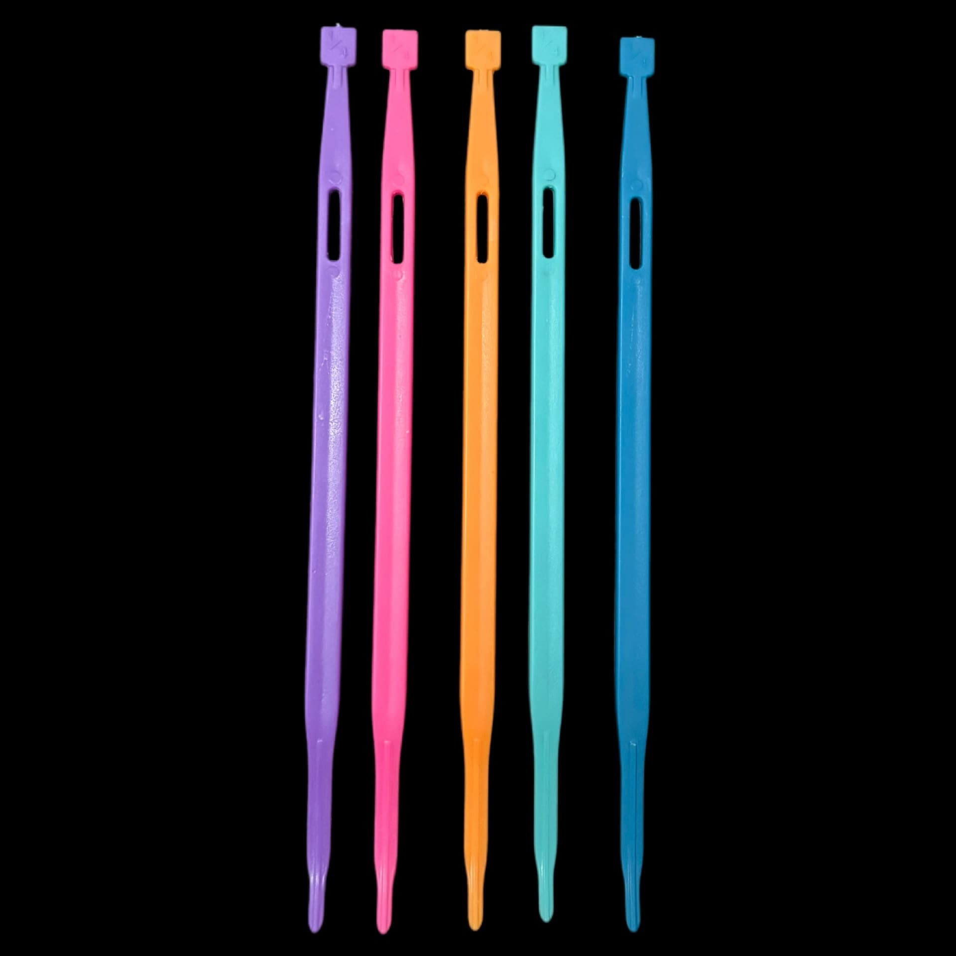 Home Sewing Accessories Ribbon Threaders Plastic Needle Sticks Elastic Band Threading Tools Purple thang Threading