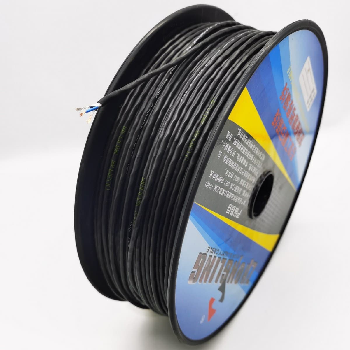 2-Core Braided Shielded Audio Cable, Audio Patch Cable, XLR Microphone Cable, 3-Core Signal Cable, Guitar Cable