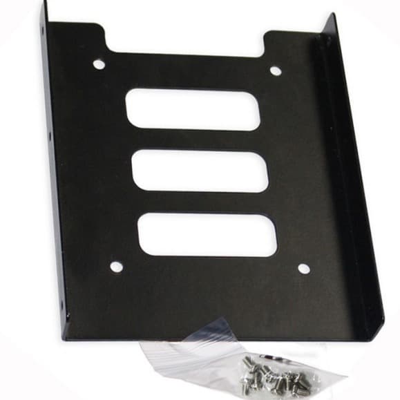 Cross-border hard drive bracket, optical drive bay bracket, 2.5 to 3.5" desktop computer bracket, SSD solid-state bracket, screws included.