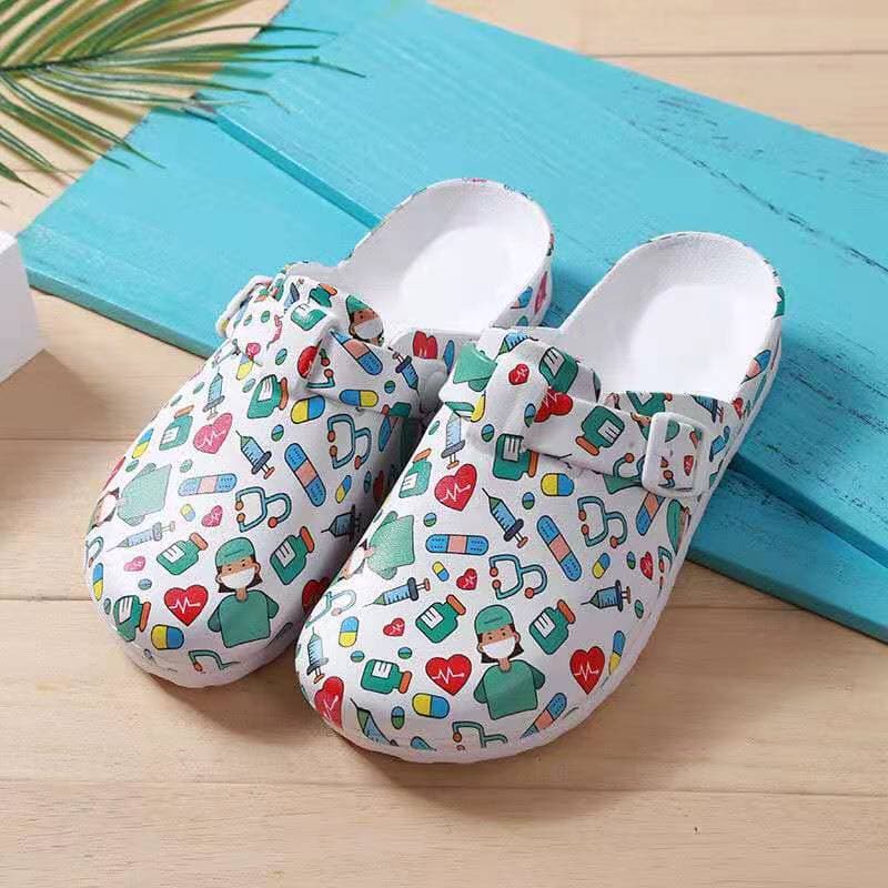 Factory Wholesale Slippers for Women, Medical Shoes, Nurse Shoes, Operating Room Toe-Toe Soft Soles, Personalized Protective Indoor and Outdoor Ready Stock