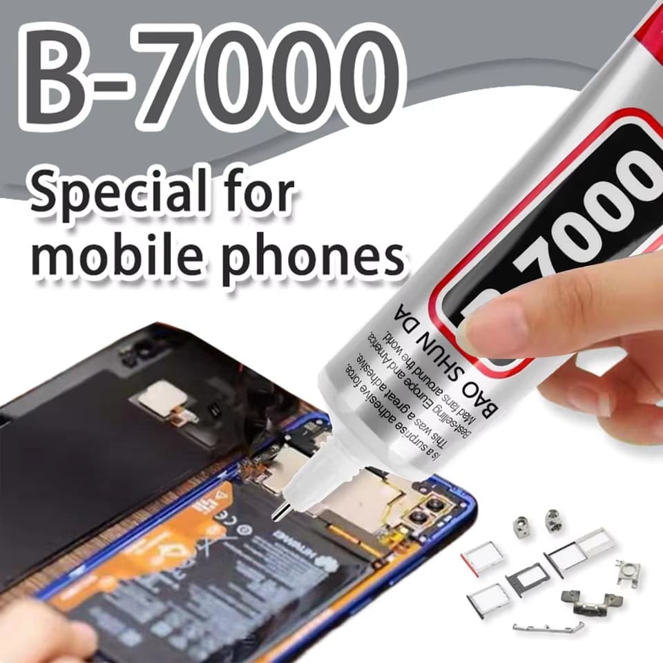 B7000 Phone Glue 15-110ml Phone Display Glue Quick Repair Glue Transparent Phone Screen Glue Non-Toxic