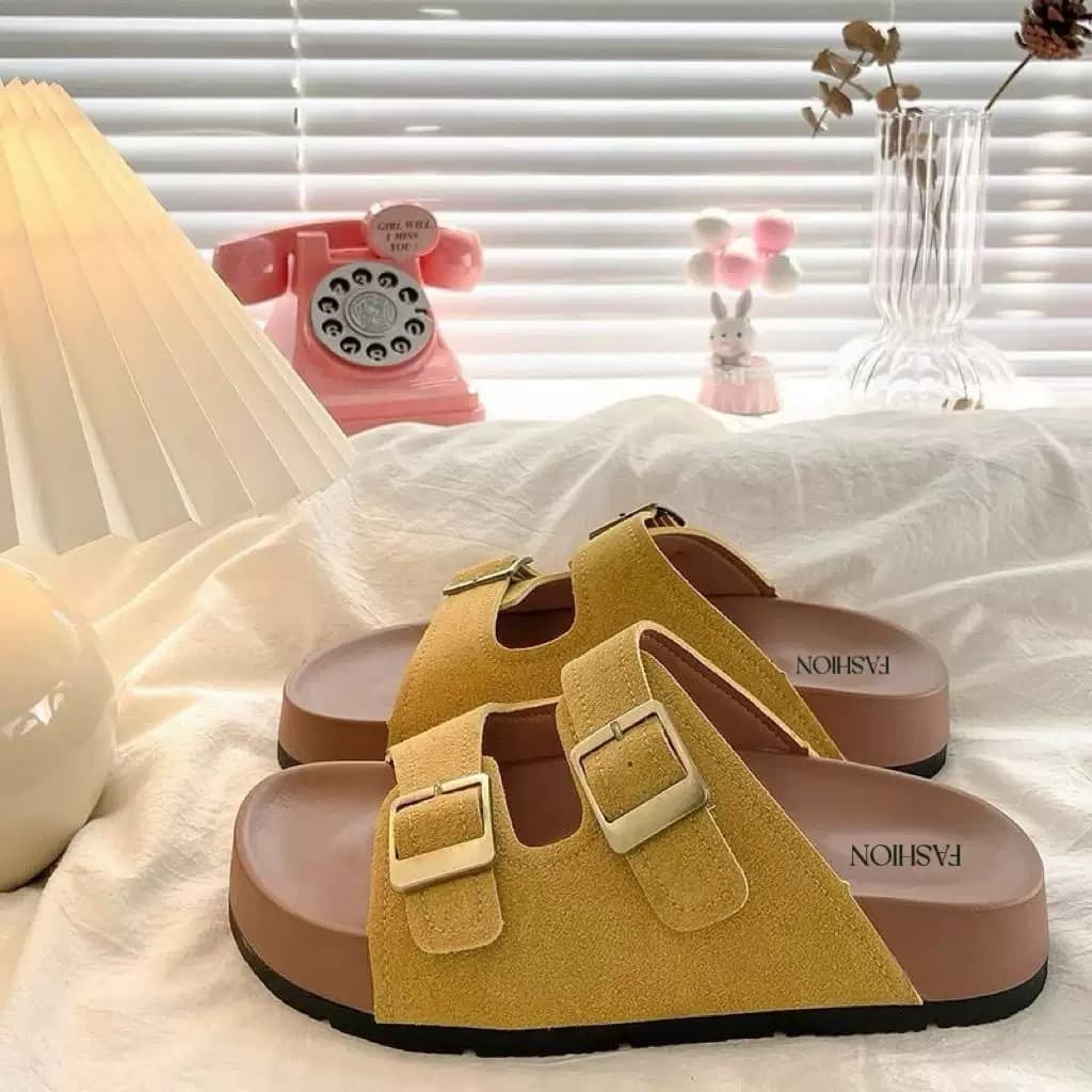 2025 Premium Birkenstock Sandals for Women Summer Outdoor 2025 New Summer Fashion Sandals Thick Sole Heightening Casual Sandals