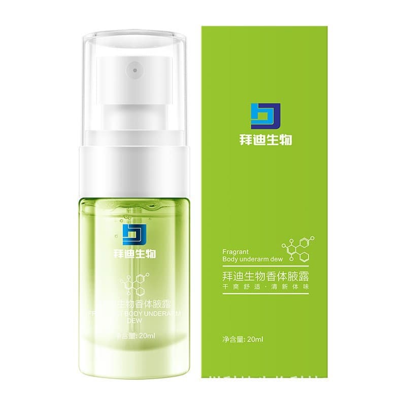 Baiyunshan Baidi Bio Refreshing Underarm Lotion Antiperspirant Deodorant Spray for Men and Women, Eliminates Underarm Odor and Bromhidrosis