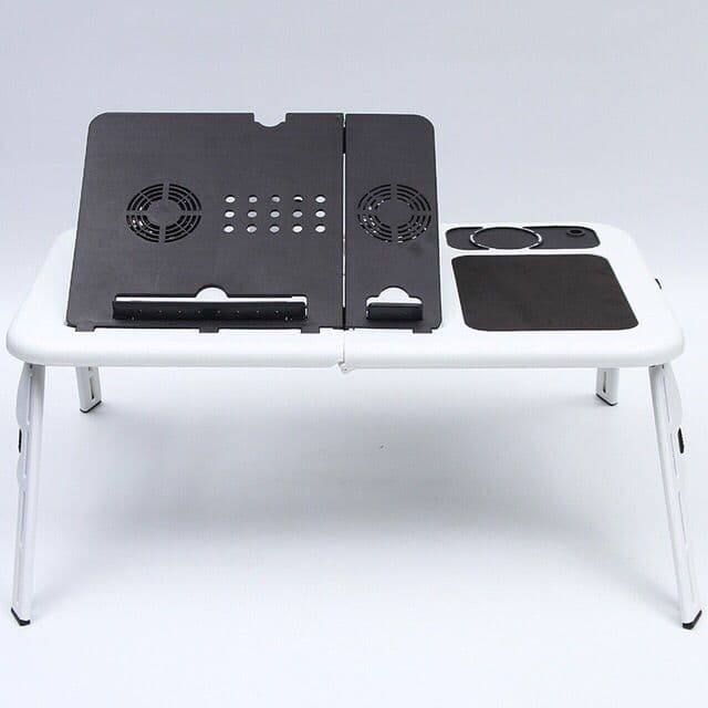 Laptop Cooling Desk Tablet Bed Table Multi-Functional Portable Student Desk Folding Computer Desk Height Adjustable