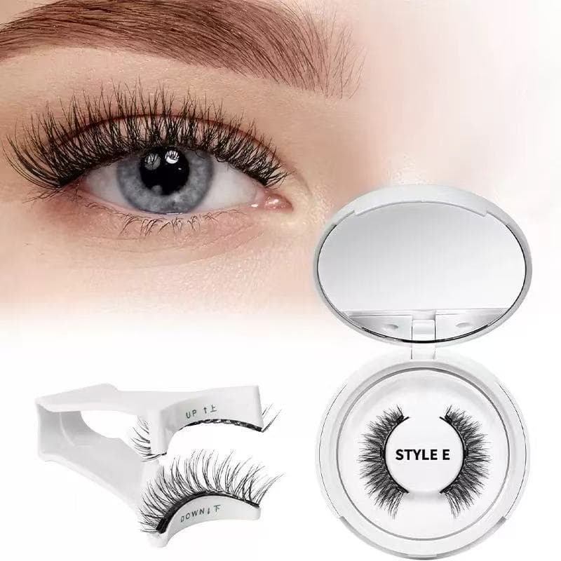 Magnetic Eyelashes 3 Magnets with Clip Set Cross-Border Stock Wholesale Magnetic Lashes Pair Quantum False Eyelashes