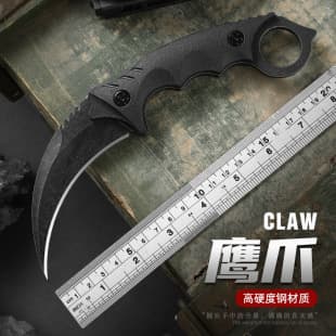Claw Knife, Tactical Knife, Outdoor Knife, Fixed Blade, Camping Pocket Knife, Self-Defense Knife, Small Knife, Survival Tool