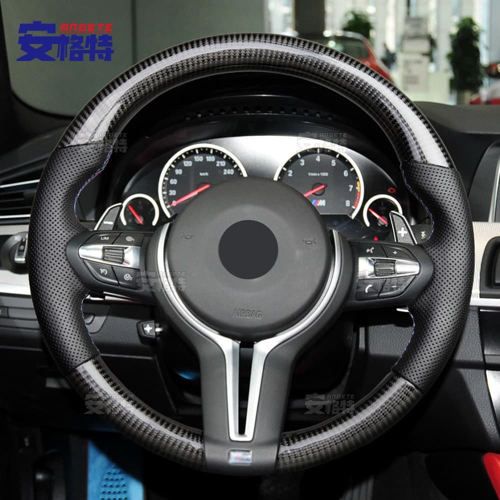 Cross-border foreign trade exclusive for BMW M5 M6 F10 carbon fiber steering wheel modification customization