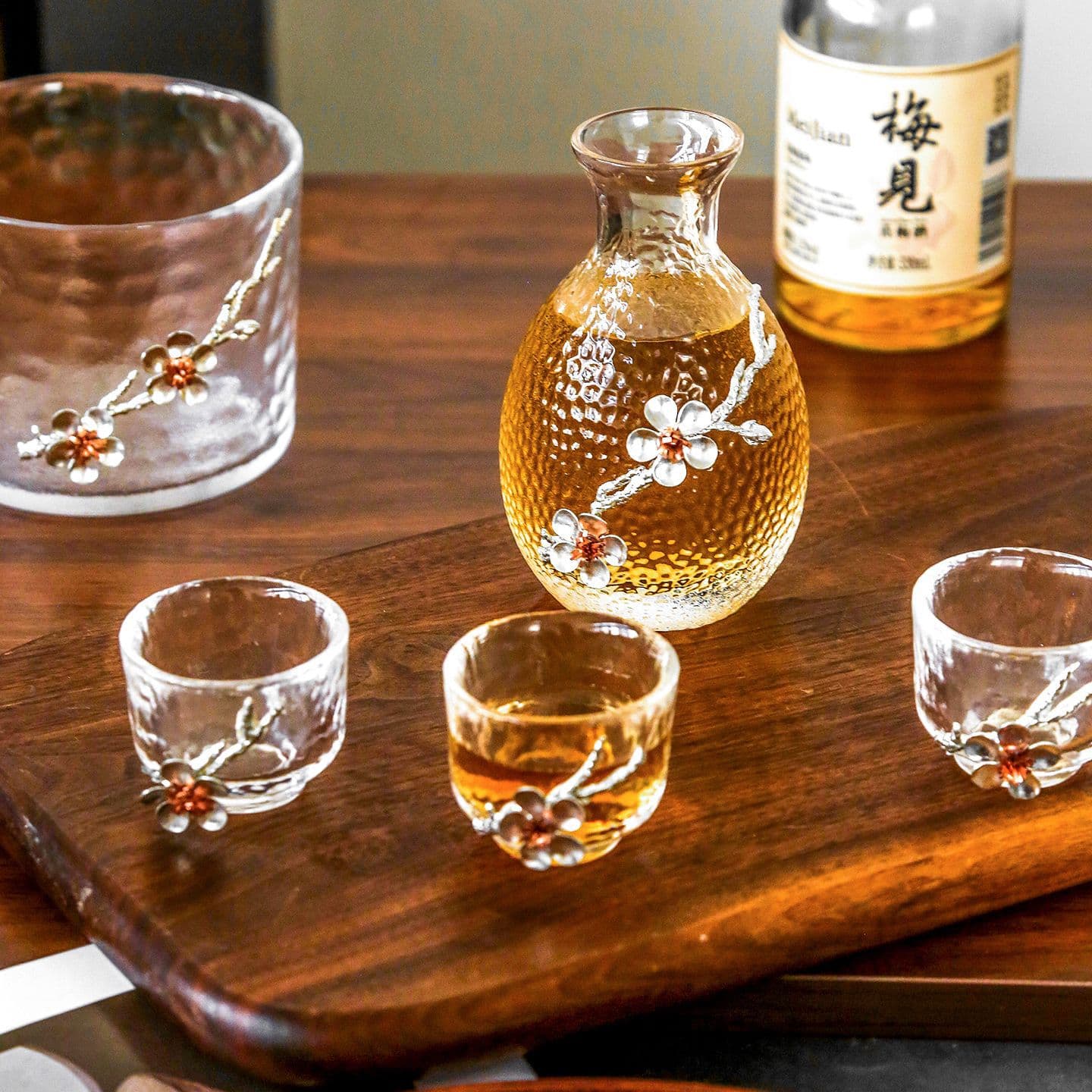 Vintage Glass Tea Tasting Cup Flower Tea Cup Chinese Tea Set Sake Cup Fruit Wine Cup Host Cup Kung Fu Tea Cup