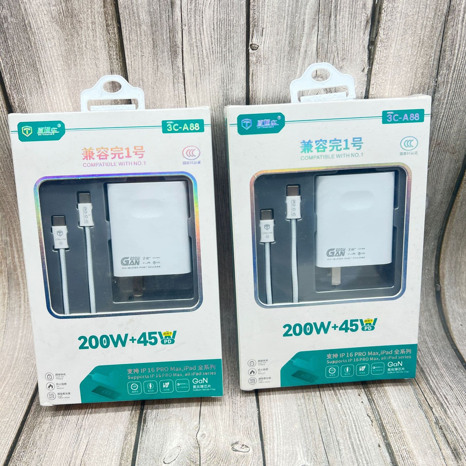 Charger Phone Charger Set with Certificate of Conformity 3C Certified Full-Rated Smartphone Travel Charger Data