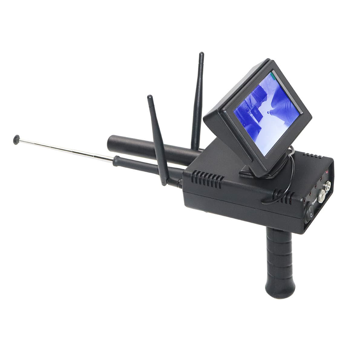 AKS Plus with LED Metal Detector Underground Treasure Finder Detector Treasure Finder Gold, Silver, Copper and Gem Archaeological