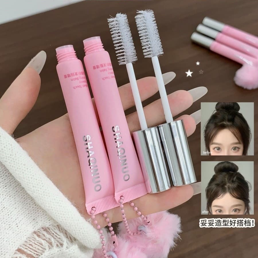 SHAQINUO Velvet Flyaway Taming Stick Hair Styling Smooth Hair Fixing Neat Refreshing Non-sticky 9189