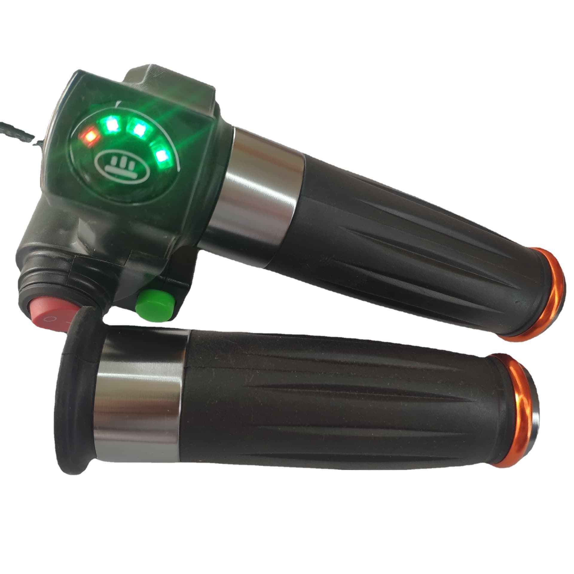 Four-Light Gold Ring Switch + Cruise A Model Electric Vehicle Throttle Grip, Electric Vehicle Parts, Throttle Valve, Handlebar