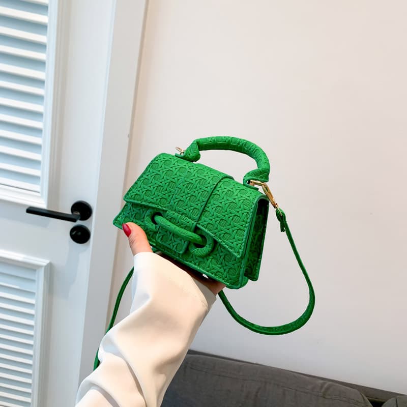 Crossbody Bag 2024 Fall New Style Women's Fashion Korean Square Bag Casual Simple Shoulder Bag Niche Women's Bag