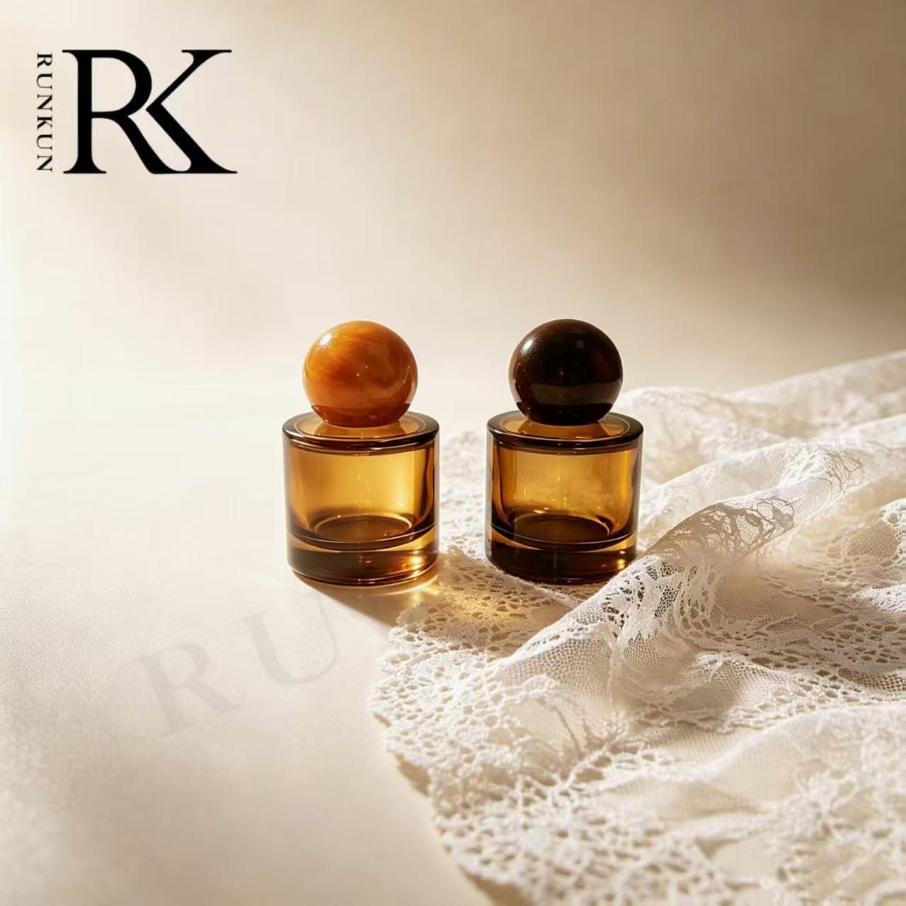 Stock Wholesale New Perfume Bottle High Appearance Glass Bottle Premium Perfume Refillable Bottle Empty Bottle Portable Bottle Cross-Border