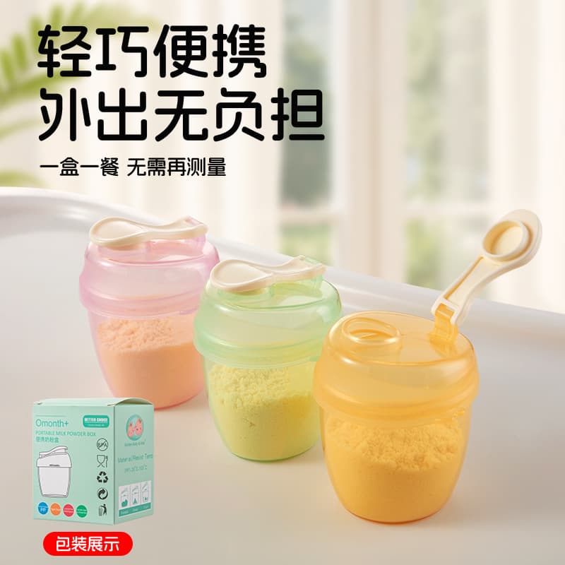 Milk powder packaging box portable take-out baby one meal one box small box baby artifact bottle