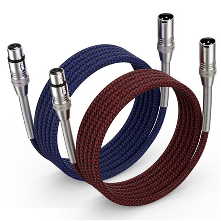 Blue Fire Road XLR Cable Male to Female Dual XLR Microphone Audio Cable Oxygen-Free Copper