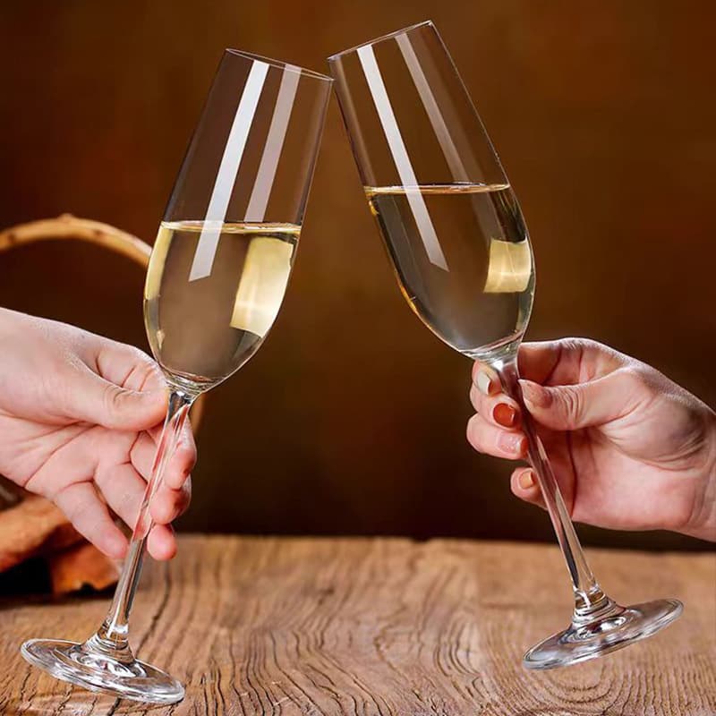 European style high-value crystal glass champagne glass set home cocktail glass white wine glass goblet wholesale