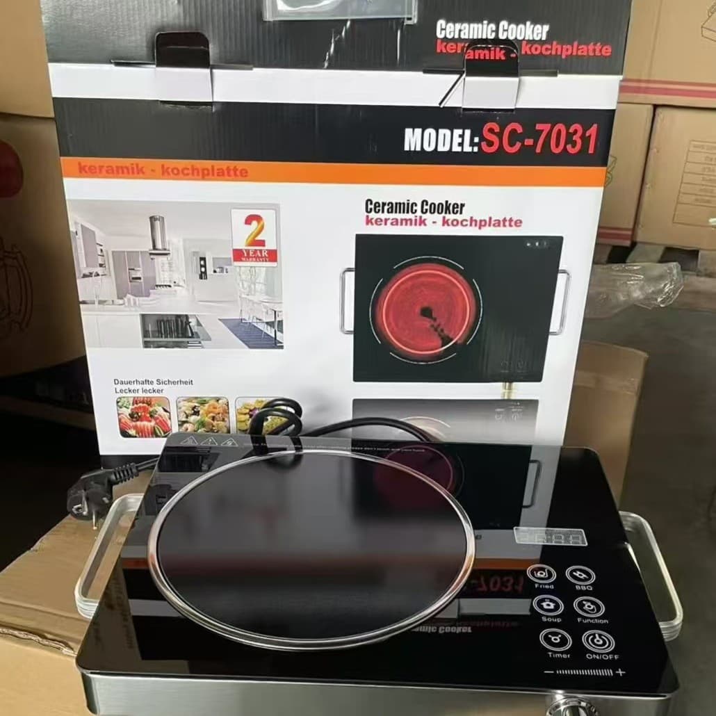 Wholesale High-Power Cross-Border Electric Ceramic Stoves for Cooking, Induction Cookers for Home Use, Multifunctional Smart Stir-Fry Infrared Stoves