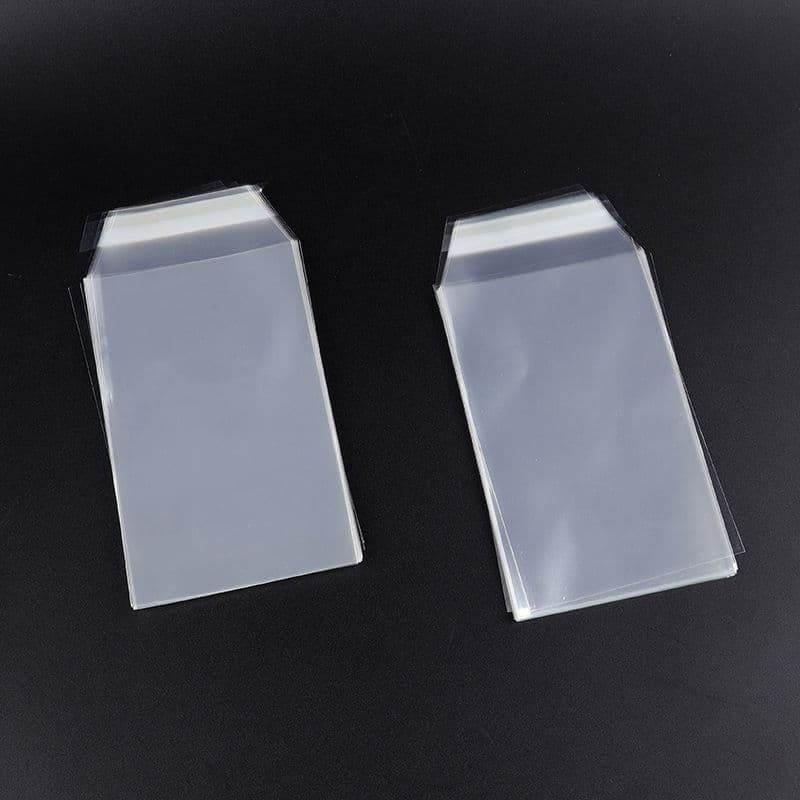 Custom Various Styles and Sizes Transparent Plastic Bags OPP Self-adhesive Bags Card Sleeves Non-warping Self-sealing Bags