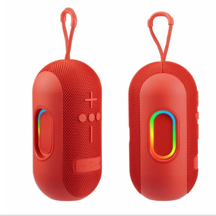 Cross-Border Large Pill Bluetooth Speaker High-Power Dual Speakers Super Subwoofer Card Outdoor Waterproof Small Speaker