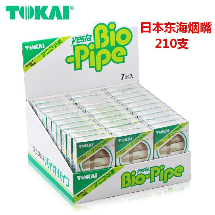 TOKA Domestic Production, Japanese Filter Mouthpiece, Tokai Disposable Filter Tips, 7-Piece Small Box