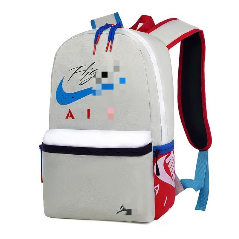 Air Jordan Backpack, American AJ Style New Sports Student Backpack, Large Capacity, for Middle and High School Students, Laptop Bag