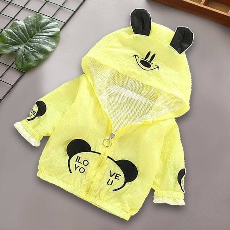 Kids Sun Protection Shirt Boys Summer UV Resistant Loose Baby Thin Jacket Boys Girls Sunscreen Clothing Air Conditioning Top