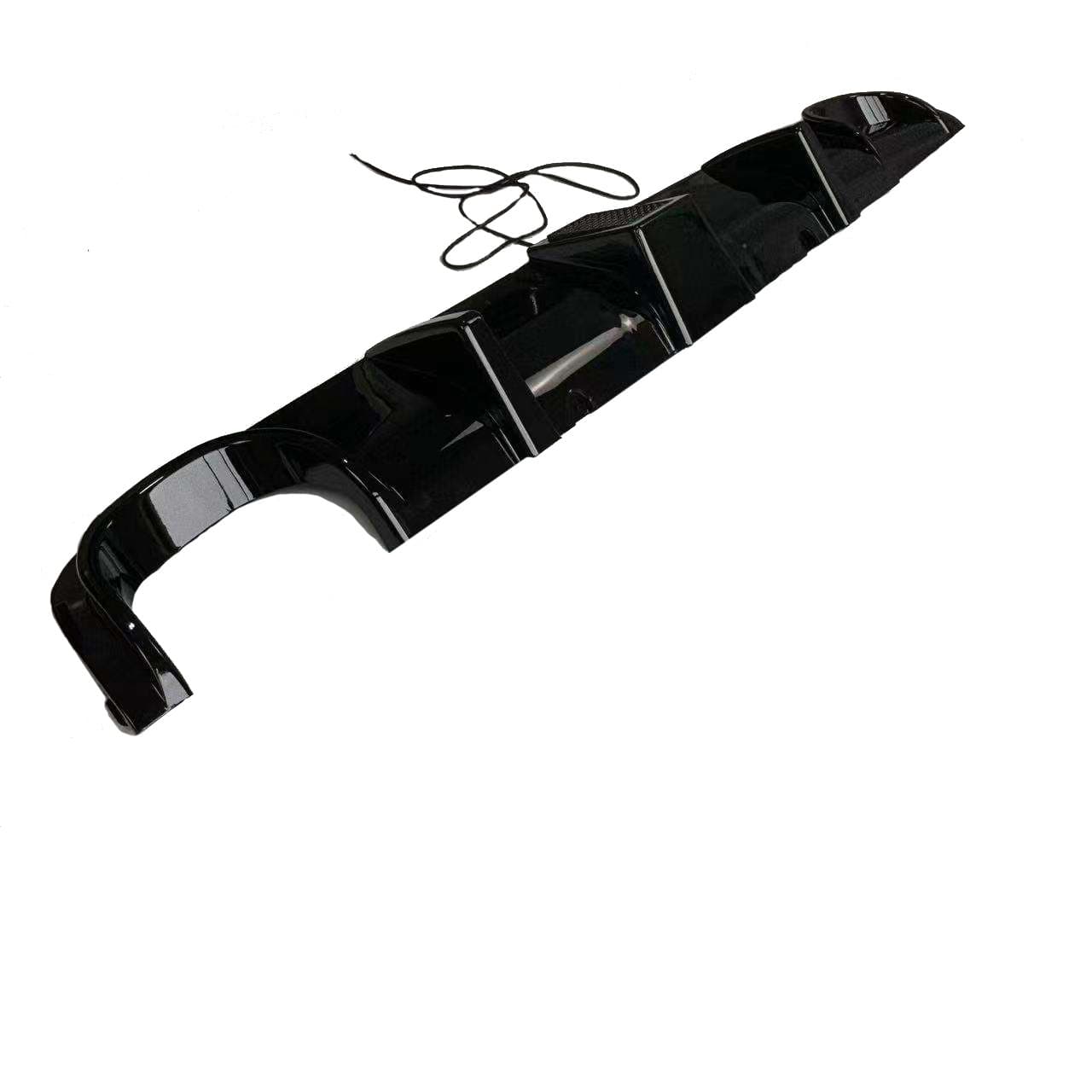 Rear Lip Diffuser for BMW 5 Series E39 with Square Lights, Rear Small Body Kit Spoiler [02-10 Model] Modification Accessories