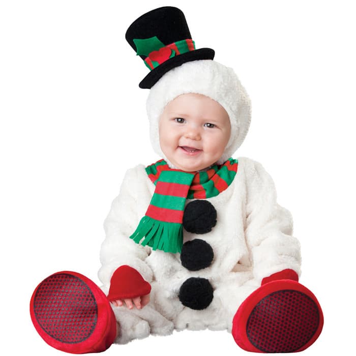 New Cross-Border Christmas Baby Romper Set Snowman Costume Performance Outfit Long-Sleeve Jumpsuit