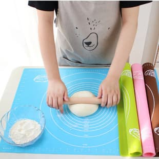 Factory Silicone Kneading Mat, Thickened Dough Mat, Plastic Cutting Board, Non-Stick Kneading Pad, Household Rolling Mat, Baking Tool