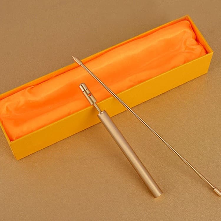 Wen Wang Feng Shui Crafts Copper Xunlong Ruler Yang Gong Xunlong Ruler Feng Shui Kanyu Tool Detection Stick Xunlong Point Point