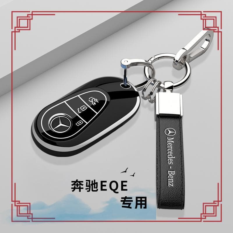 For Mercedes-Benz EQE350 Key Case Protective Cover Shell Buckle EQE SUV Car Bag 2026-2026 Model Men Women