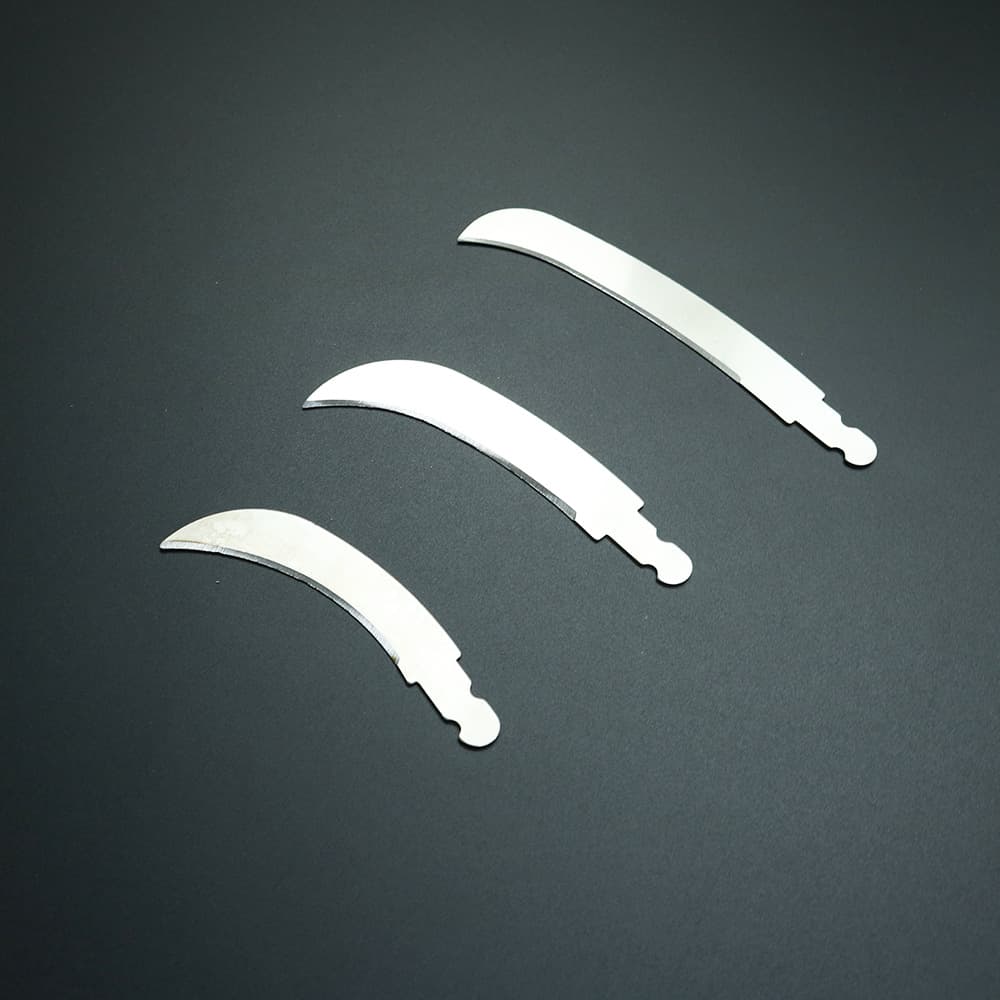 Household kitchen stainless steel fruit knife, sugarcane knife, cucumber slicer, cabbage sharp portable peeling blade
