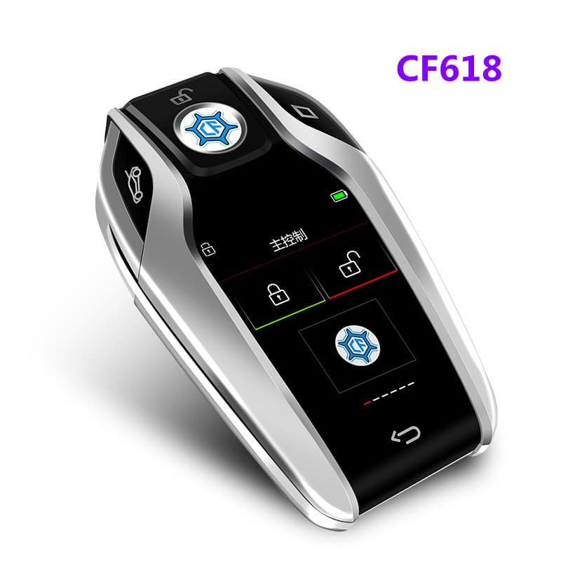 Kaifute CF618 Car LCD Key, Compatible with Audi, BMW, Mercedes-Benz and Other Modified Smart LCD Car Keys