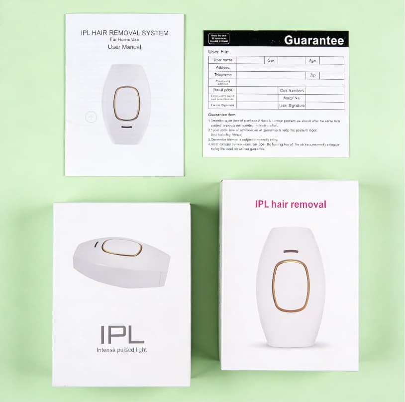 Cross-border Manufacturer IPL Laser Hair Removal Device for Men and Women, Full Body Painless Hair Remover, Permanent Hair Removal for Home and Beauty Salon