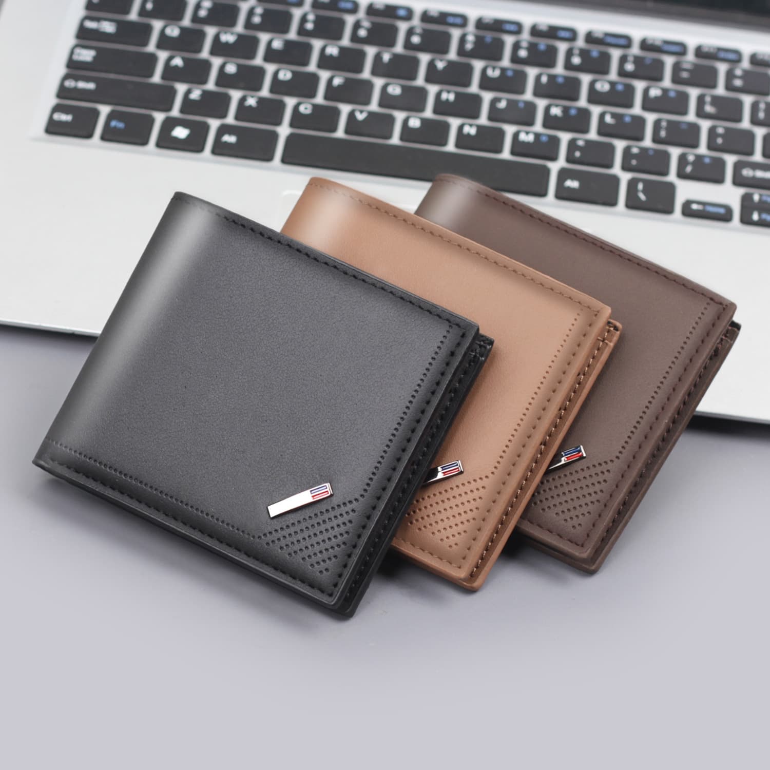 New Men's Wallet, Business Men's Leather Wallet, Men's Card Holder, Cross-border Exclusive Supply Factory Wholesale