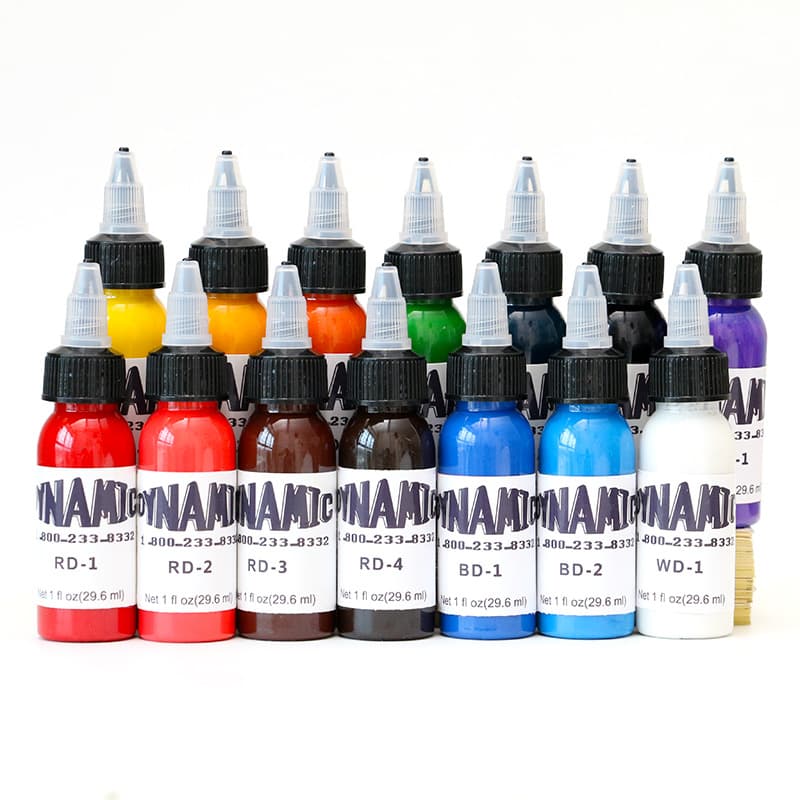 Cross-border factory direct supply, domestic Diane 30ML tattoo practice pigment tattoo ink wholesale 14 colors