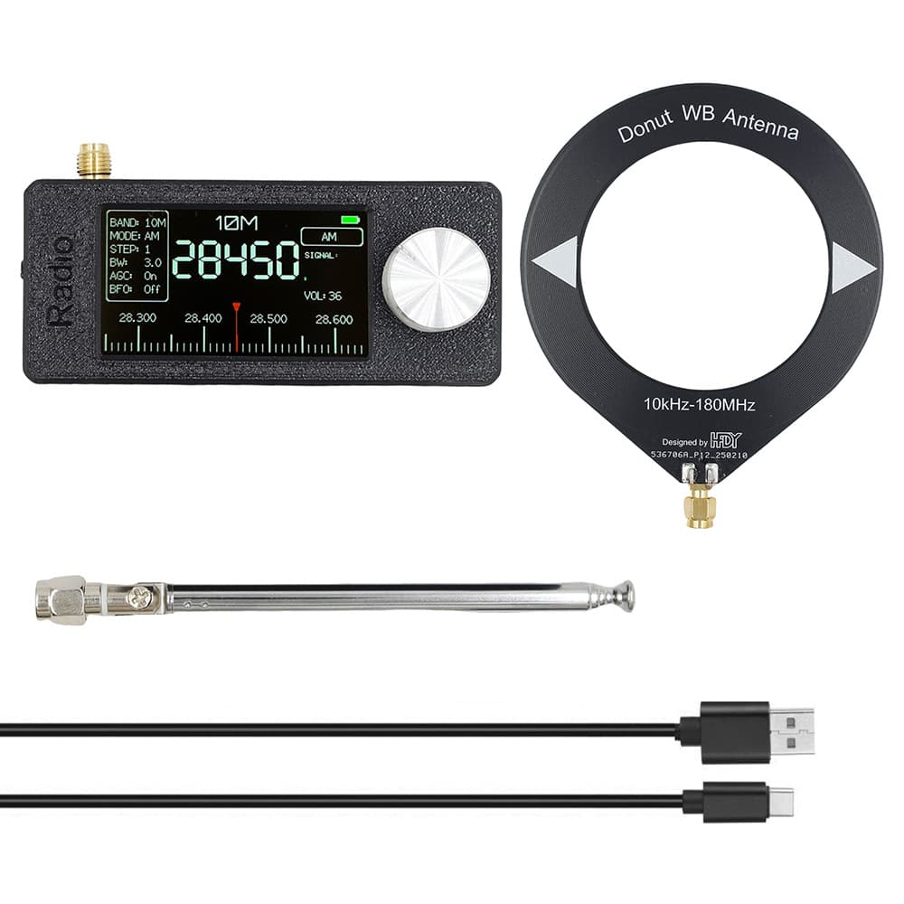 SI4732 Portable Radio 0.5-108 MHz LSB USB AM FM Mini Pocket Radio