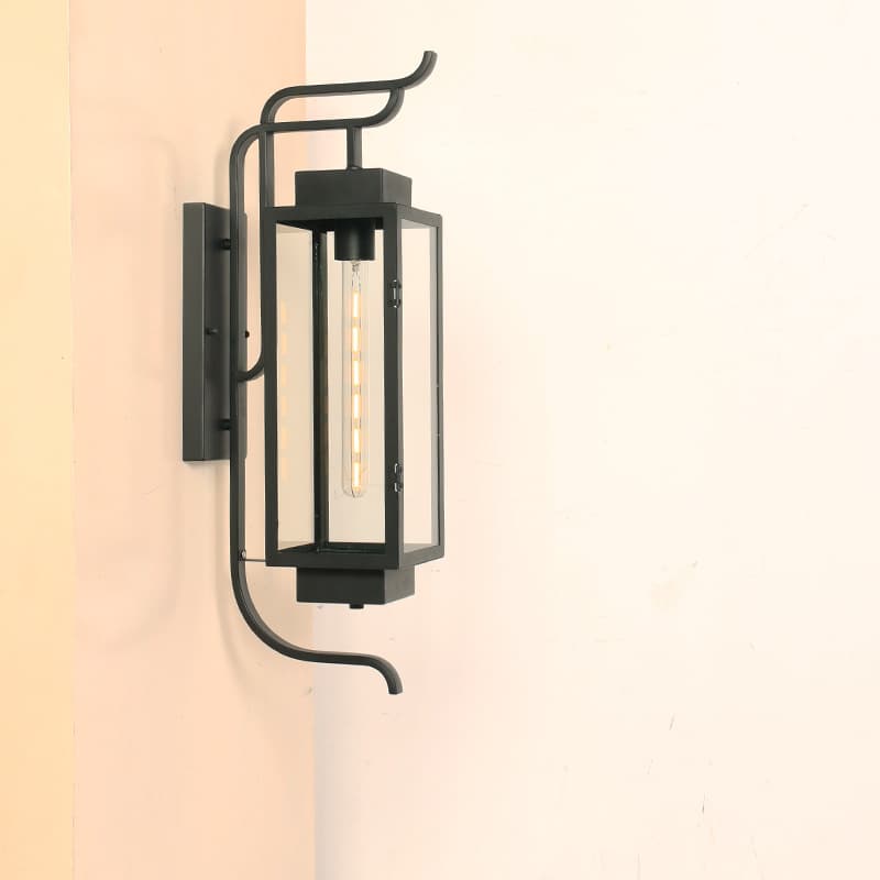 Zhongshan Ancient Town iron wall lamp retro garden lamp creative living room aisle lamp outdoor waterproof lighting lamp wholesale
