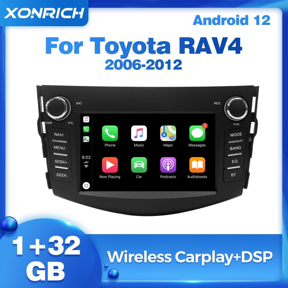 Compatible with Toyota RAV4 2006-2012 Android Car GPS Navigation Player