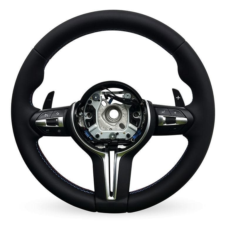 High-Performance Leather Steering Wheel for BMW F10 F15 F31 F40 X3 E83 X5 450i