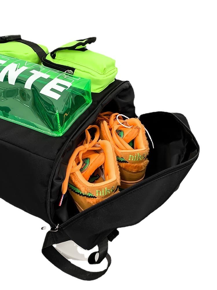 Badminton Fitness Bag for Men, Stylish Sports Backpack for Women, Attractive Tennis Ball Barrel Bag, Children's Training Bag