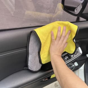Flannel Towel, Thickened Double-Sided Car Drying Towel, Multi-Purpose Kitchen and Household Cleaning Cloth, Absorbent Cleaning Rag