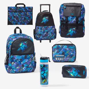 Australian Smiggle Backpack for Primary School Students Cartoon Double-Shoulder Large Capacity Children's Flip-Top Outdoor Casual Bag