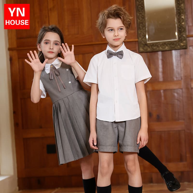 Children's Summer School Uniform Set for Kindergarten