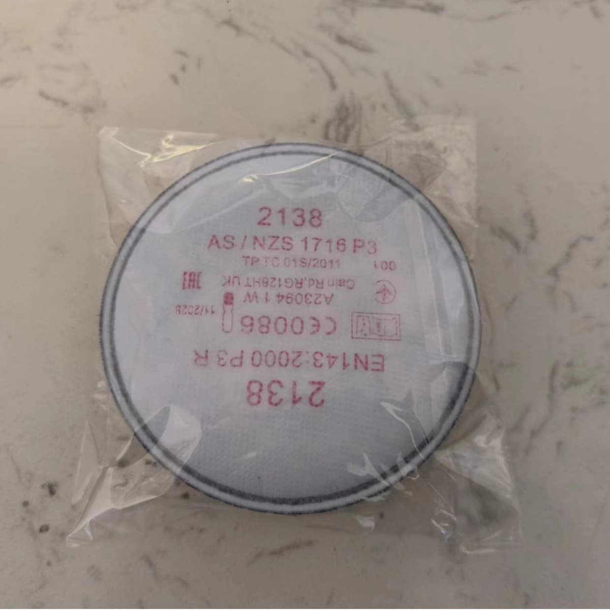 2138 dust activated carbon filter cotton KP100 particulate filter cotton compatible with 6200/7502/6800 gas masks