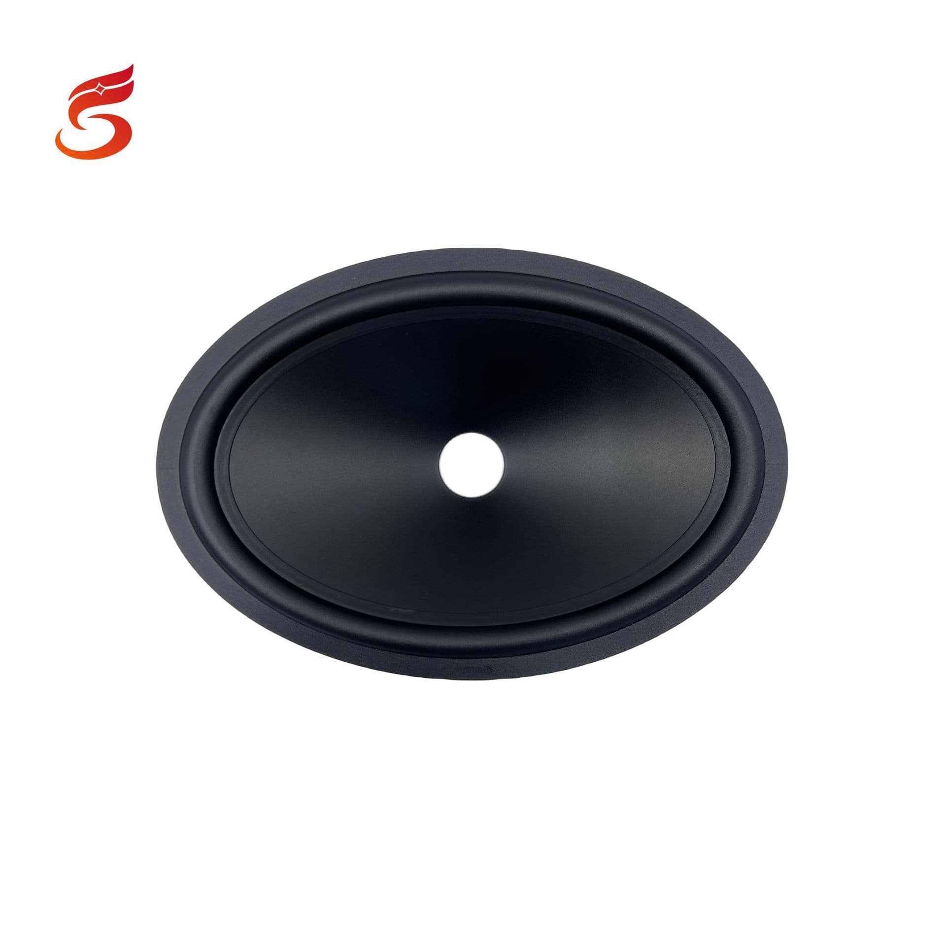 Rubber Edge 6x9 Inch PP Cone Speaker Drum Paper Speaker Accessories