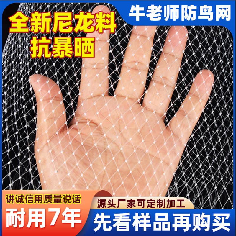 Orchard Bird Netting, Grape Greenhouse Protection Net, Home Fruit Tree Bird Net, Balcony Bird Repellent Nylon Net, Outdoor